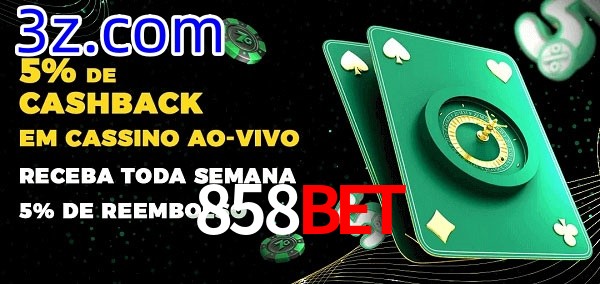 Promoções do cassino ao Vivo 858Bet