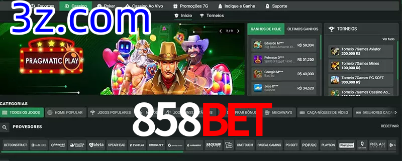 cassino 858Bet